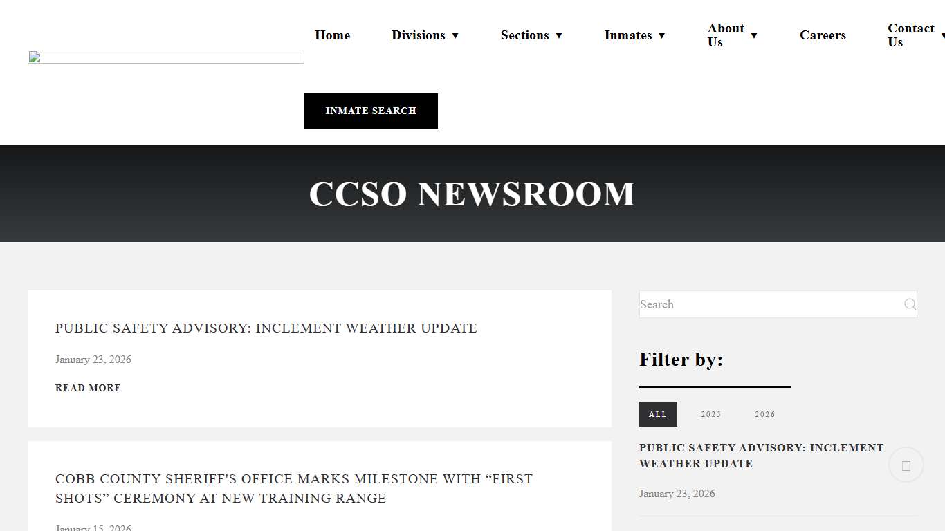 Cobb County Sheriff's Office - Latest News